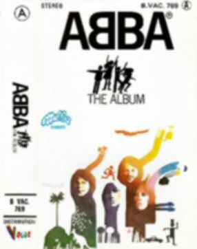 ABBA The Album France Original Tape Vouge Records 1977