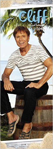 Official Cliff Richard Slim Calendar 2016